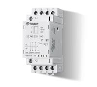 Contattore modulare 25 A Tipo 22.34 4 contatti Finder 223402304620
