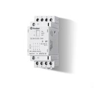 Contattore Modulare 25A 4NO 230V AC/DC con Indicatore LED Finder 223400244320