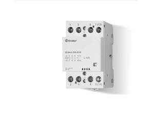 Contattore Modulare 63A 4NO 230V AC/DC con Indicatore LED Finder 226400244310