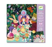 Conte à décorer au pays des merveilles