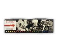 Generique Carrés couleur Conte à Paris Boîte plastique x24 assortis