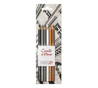 Conté à paris croquis crayon à papier - couleurs assorties (lot de 6)