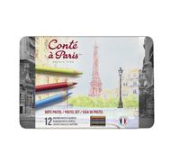 Generique Crayons pastel Colart – Boîte métal assortiment 12