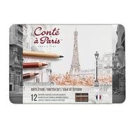Conté à paris 500402 boîte de 12 crayons esquisses assortis