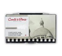 CONTE A PARIS CARRES ESQUISSE SET X12 BLANC 2B