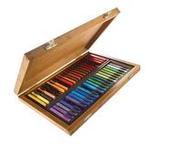 Carrés Conté coffret en bambou par 48