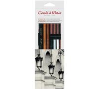 CONTE A PARIS ESQUISSE ETUDE SET 12 CARRE + 3 CRAYONS + ACCESS
