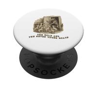Conte de fées Classique Le Loup et Les Sept Jeunes chèvres PopSockets PopGrip Adhésif