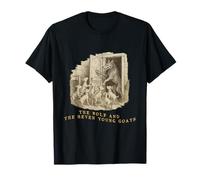 Conte de fées Classique Le Loup et Les Sept Jeunes chèvres T-Shirt