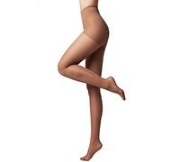 Conte elegant ACTIVE SOFT 20 DEN Collants Femme pour Peau Sensible avec Vitamine E - Collants Fins avec Effet Modelant - Ultra Résistant - Mokka taille 4