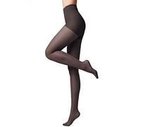 Conte elegant ACTIVE SOFT 40 DEN Collants Femme pour Peau Sensible avec Vitamine E - Collants Fins avec Effet Modelant - Ultra Résistant - Noir taille 3