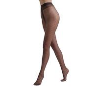 Conte elegant DOTS 20 DEN Collants pour Femmes Motif à Pois - Effet Fantaisie - Collants à Petits Pois pour Femmes - Fins, Souples et Élastiques - Collants Femmes Résistants - Graphite taille 4