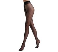 Conte elegant DOTS 20 DEN Collants pour Femmes Motif à Pois - Effet Fantaisie - Collants à Petits Pois pour Femmes - Fins, Souples et Élastiques - Collants Femmes Résistants - Noir taille 4
