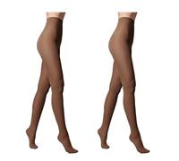 Conte elegant EPISODE 80 DEN Collants Élégants et Épais pour Femmes - Tricoté en Velours Doux - Orteils Renforcés - Collant Chaud pour Automne et Hiver - Collant pour Danser - Ombre Taille 2