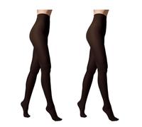Conte elegant EPISODE 80 DEN Collants Élégants et Épais pour Femmes - Tricoté en Velours Doux - Orteils Renforcés - Collant Chaud pour Automne et Hiver - Collant pour Danser - Nero - Taille 6