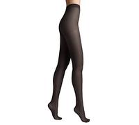 Conte elegant NUANCE 20 DEN Collants Mat pour Femmes - Effet Soie - Collants Femme Résistants - Collants Fins Renforcés Extrêmement Flexibles - Noir taille 5