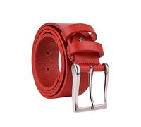 Conte Massimo Ceinture Homme en Cuir, Sans Coutures, Ajustable, Largeur 4 cm