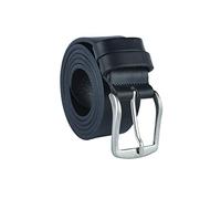 Conte Massimo Ceinture Homme en Cuir, Sans Coutures, Ajustable, Largeur 4 cm