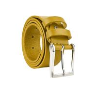 Conte Massimo Ceinture Homme en Cuir, Sans Coutures, Ajustable, Largeur 4 cm