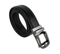 Conte Massimo Ceinture Homme en Cuir Véritable, Fabriquée en Italie, avec Boucle Automatique, Ajustable