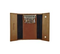 CONTE MASSIMO Porte-clés pour Homme et Femme en Cuir Véritable Sans Boîte