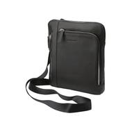 Conte Massimo Sac pour homme avec bandoulière réglable en cuir véritable, Nero Grande 114