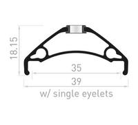 Contec Jante Vtt Xeta 29´´ 35 Mm Disc E-bike Tubeless