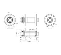 Contec Moyeu Avant Core Boost isc