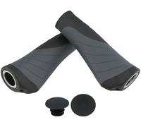 CONTEC - Griff Tour Pro - Poignées de vélo - 135 mm - black / grey
