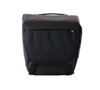 Contec sacoche de vélo, sacoche double - Via.Tour Double RT - 32 litres, avec adaptateur Racktime Snap-it prémonté, hydrofuge, couleur noir, E-Bike