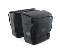 Contec sacoche double pour vélo - Via.Tour Double MIK - 2 x 16 litres, dimensions 35x15x35cm par sacoche, adaptateur Basil MIK prémonté, noir