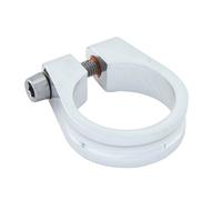 CONTEC Selle Pince de Serrage Ø 28.6mm Collier Creux Hexagonal Vélo Argent