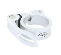 CONTEC Selle Pince de Serrage Ø 31.8mm Collier Serrage Rapide Vélo Argent