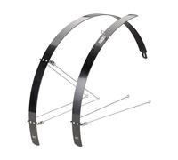 CONTEC Set de Garde-Boues Flat Fender av.+arr. noir