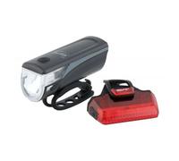 Contec - Speed Led - Kit éclairage vélo Black / Grey - Taille unique