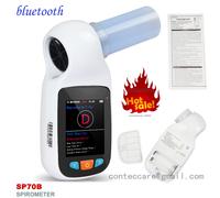 CONTEC Spiromètre portatif numérique de volume de poumon,embout buccal,Bluetooth