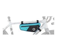 CONTEC Urban Nomad Frame 2.0 Sacoche de vélo 2 l | nylon et polyester, fermeture , 30 x 14 x 6,5 cm, turquoise océan/bleu nuit, 1 pièce