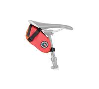 CONTEC Urban Nomad Rail 1.3 Sacoche de selle pour vélo 1,3 l | nylon et polyester, fermeture , 16 x 10 x 10 cm, orange coucher de soleil / rose flamant rose, 1 pièce
