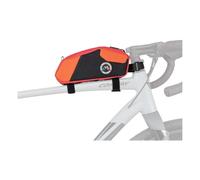 CONTEC Urban Nomad Top Tube 1.5 Sacoche de vélo 1,5 l | nylon et polyester, fermeture , 26 x 12 x 6 cm, orange coucher de soleil / rose flamant rose, 1 pièce