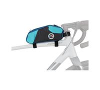 CONTEC Urban Nomad Top Tube 1.5 Sacoche de vélo 1,5 l | nylon et polyester, fermeture , 26 x 12 x 6 cm, turquoise océan/bleu nuit, 1 pièce