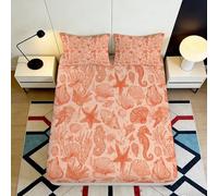 Contemporary 3D Printed Bed Cover in Microfiber with Abstract Leaf Pattern, Wrinkle Resistant, Dustproof, Soft Touch, Ideal for Kids & Teens Dorms, Practical & Stylish 90x200x25cm