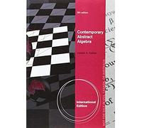 Contemporary Abstract Algebra, International Edition