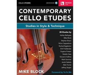 Contemporary Cello Etudes Studies In Style & Technique Book/Online Audio