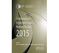 Contemporary Ergonomics And Human Factors 2015