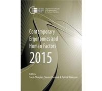 Contemporary Ergonomics and Human Factors 2015 - Taylor amp Francis Ltd - Taylor amp Francis Ltd - Livre en Anglais - Paperback Taylor amp Francis LtdTaylor amp Francis Ltd (Auteur)