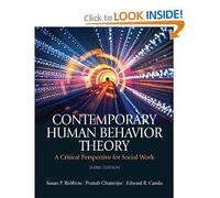 Contemporary Human Behavior Theory3rd (Third) Edition byChatterjee