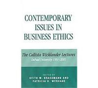 Contemporary Issues in Business Ethics Keith T. Krasemann (Auteur)