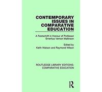 Contemporary Issues In Comparative Education