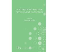 Contemporary Issues In Development Economics