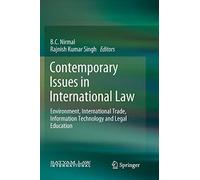 Contemporary Issues In International Law